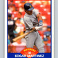 1989 Score #637 Edgar Martinez Mint Seattle Mariners