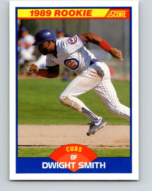 1989 Score #642 Dwight Smith Mint RC Rookie Chicago Cubs