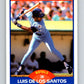 1989 Score #648 Luis De Los Santos Mint RC Rookie Kansas City Royals