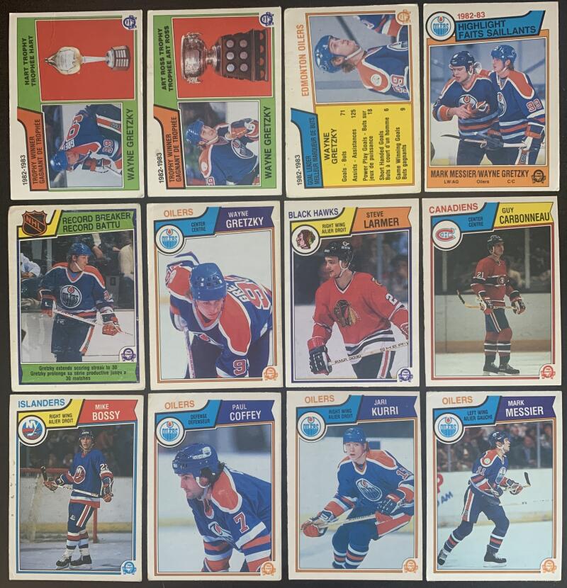 1983-84 O-Pee-Chee Complete Set 1-396 P-Vg Vintage Hockey *0148