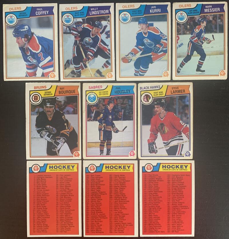 1983-84 O-Pee-Chee Complete Set 1-396 P-Vg Vintage Hockey *0149