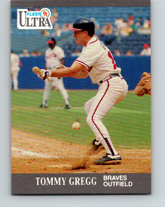 1991 Ultra #6 Tommy Gregg Mint Atlanta Braves