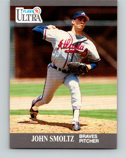 1991 Ultra #12 John Smoltz Mint Atlanta Braves