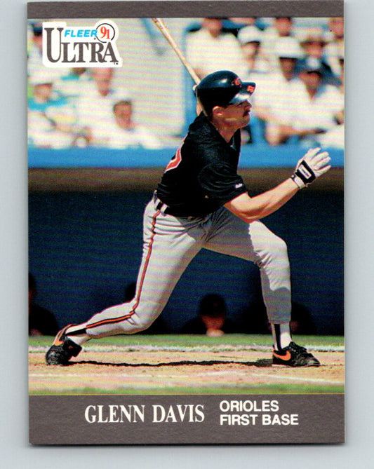 1991 Ultra #14 Glenn Davis Mint Baltimore Orioles