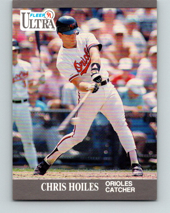 1991 Ultra #17 Chris Hoiles Mint Baltimore Orioles