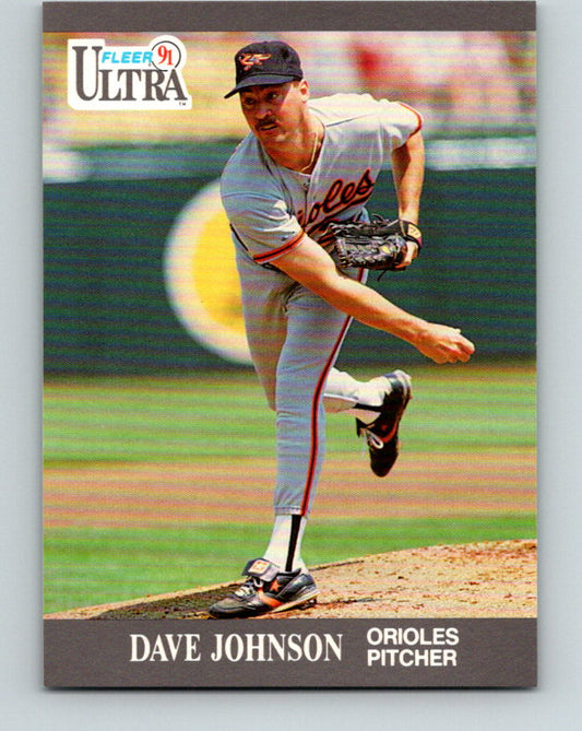1991 Ultra #18 Dave Johnson Mint Baltimore Orioles