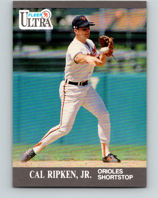 1991 Ultra #24 Cal Ripken Jr. Mint Baltimore Orioles