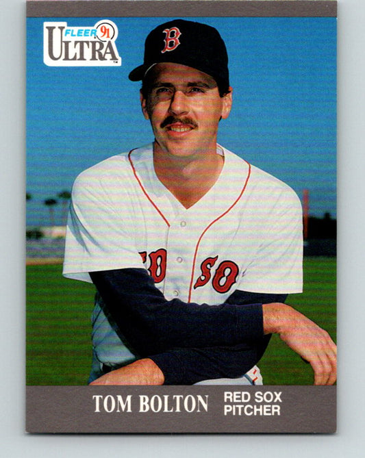 1991 Ultra #28 Tom Bolton Mint Boston Red Sox