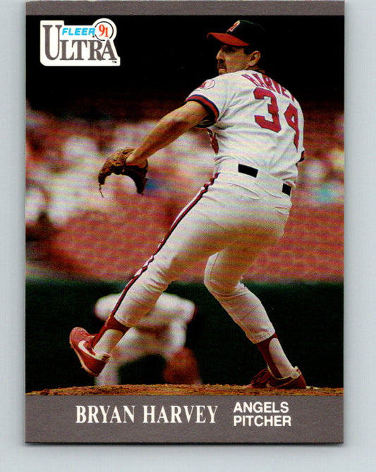 1991 Ultra #45 Bryan Harvey Mint California Angels