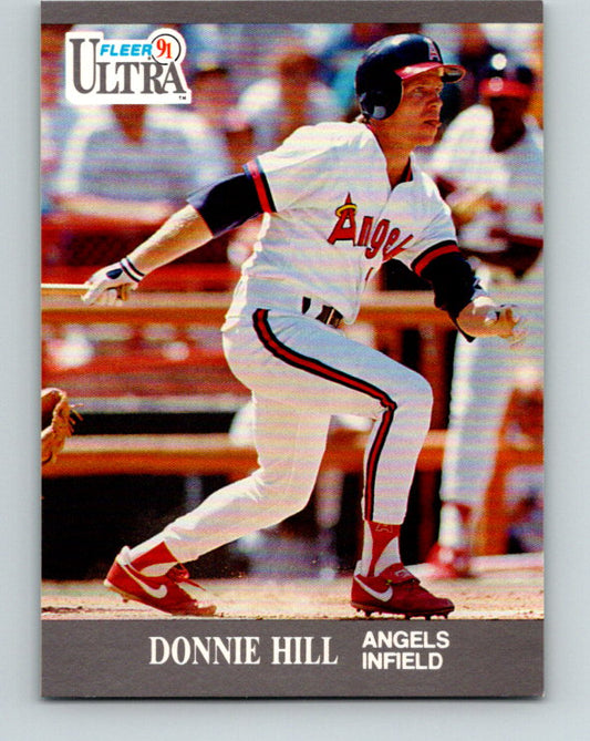 1991 Ultra #46 Donnie Hill Mint California Angels
