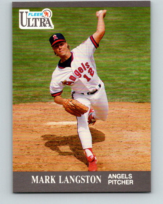 1991 Ultra #49 Mark Langston Mint California Angels