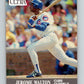 1991 Ultra #70 Jerome Walton Mint Chicago Cubs