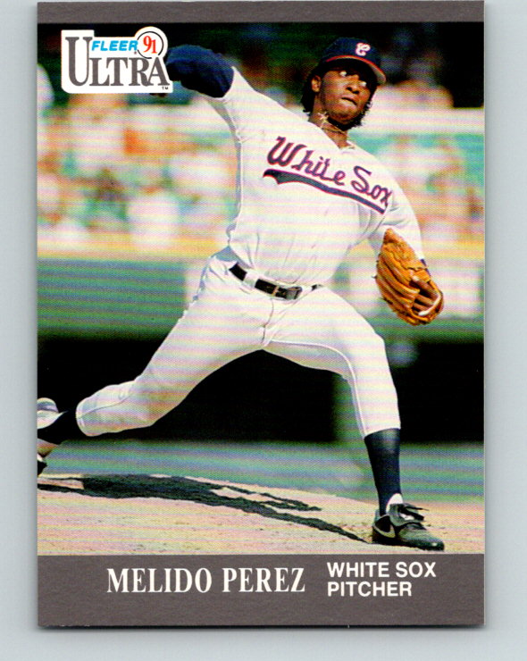 1991 Ultra #80 Melido Perez Mint Chicago White Sox