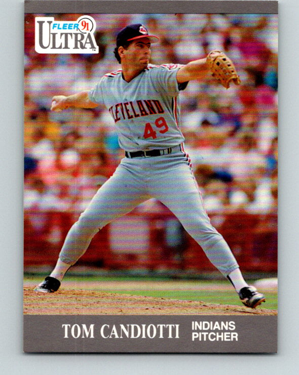 1991 Ultra #109 Tom Candiotti Mint Cleveland Indians