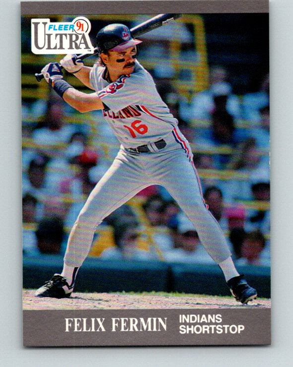 1991 Ultra #112 Felix Fermin Mint Cleveland Indians