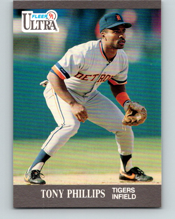 1991 Ultra #126 Tony Phillips Mint Detroit Tigers