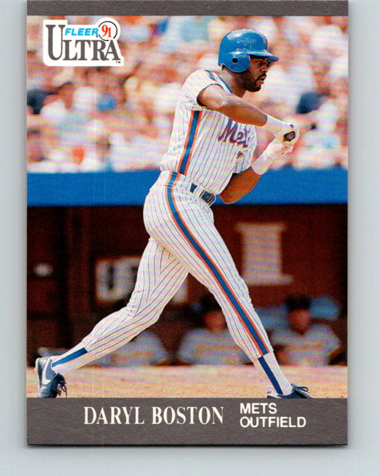 1991 Ultra #211 Daryl Boston Mint New York Mets