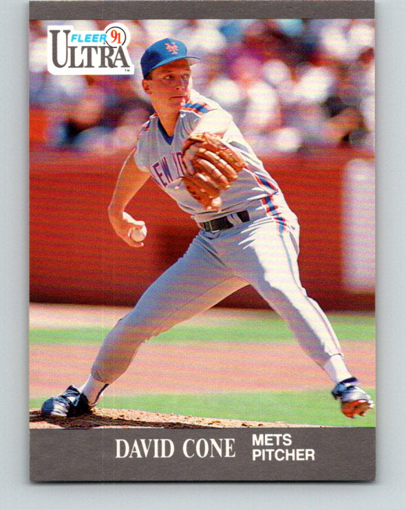 1991 Ultra #213 David Cone Mint New York Mets