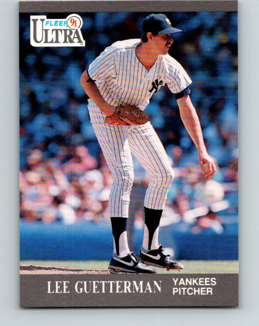 1991 Ultra #232 Lee Guetterman Mint New York Yankees