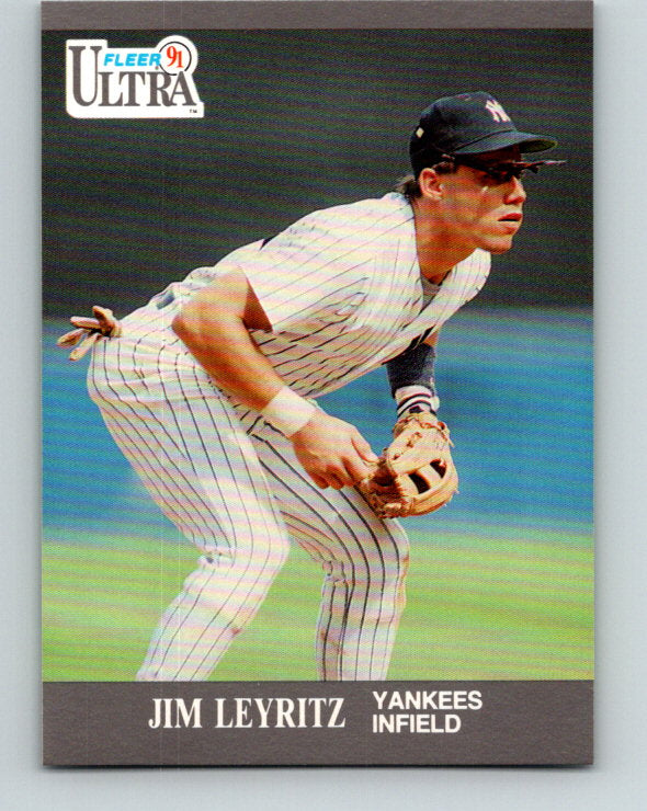 1991 Ultra #237 Jim Leyritz Mint New York Yankees