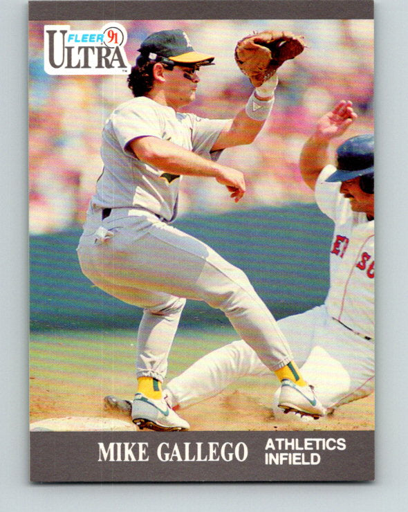 1991 Ultra #246 Mike Gallego Mint Oakland Athletics