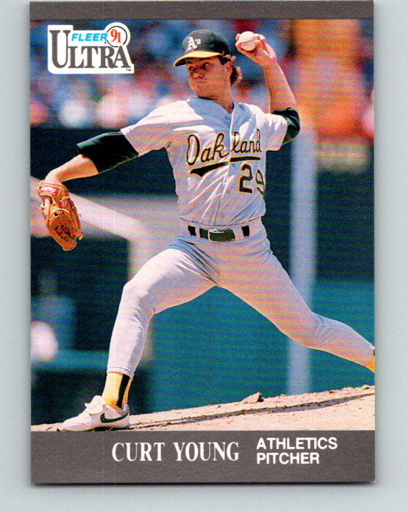 1991 Ultra #257 Curt Young Mint Oakland Athletics