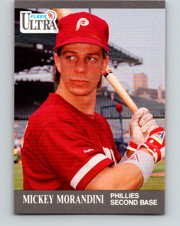 1991 Ultra #268 Mickey Morandini Mint Philadelphia Phillies