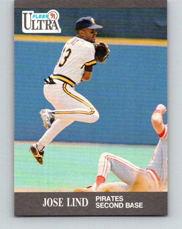 1991 Ultra #283 Jose Lind Mint Pittsburgh Pirates