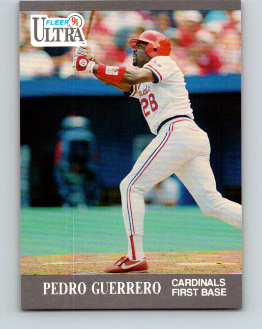 1991 Ultra #289 Pedro Guerrero Mint St. Louis Cardinals