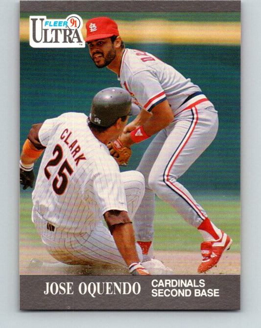 1991 Ultra #292 Jose Oquendo Mint St. Louis Cardinals