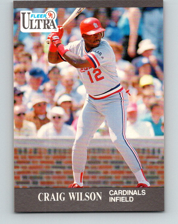 1991 Ultra #298 Craig Wilson Mint RC Rookie St. Louis Cardinals