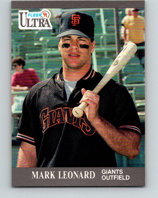 1991 Ultra #322 Mark Leonard Mint RC Rookie San Francisco Giants