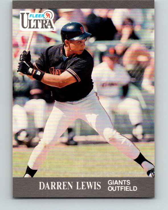 1991 Ultra #323 Darren Lewis Mint San Francisco Giants
