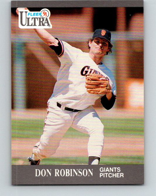 1991 Ultra #327 Don Robinson Mint San Francisco Giants