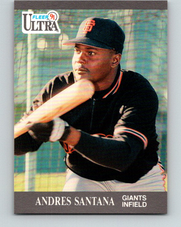 1991 Ultra #328 Andres Santana Mint San Francisco Giants
