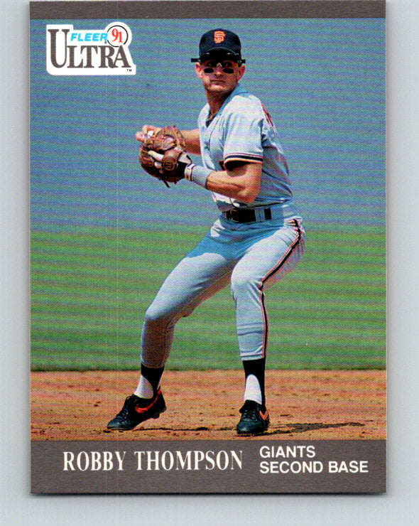 1991 Ultra #329 Robby Thompson Mint San Francisco Giants