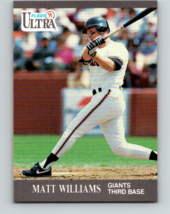 1991 Ultra #331 Matt Williams Mint San Francisco Giants