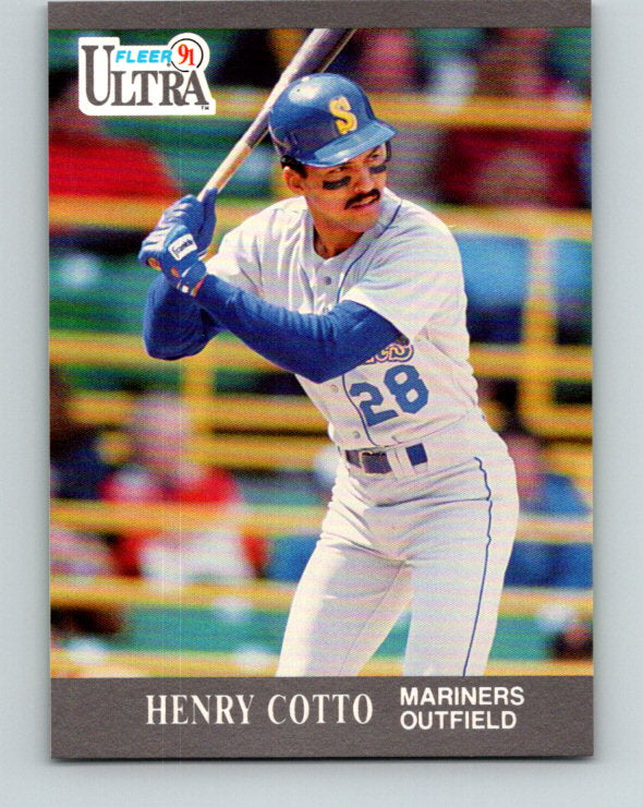 1991 Ultra #333 Henry Cotto Mint Seattle Mariners