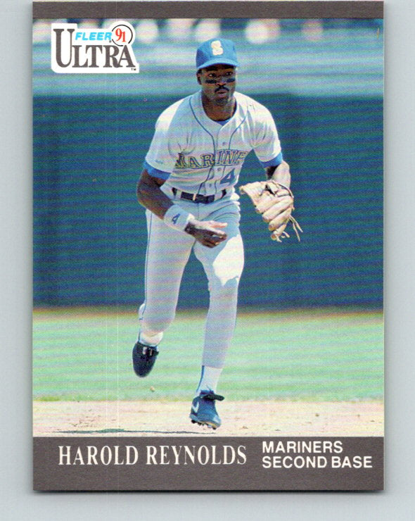1991 Ultra #343 Harold Reynolds Mint Seattle Mariners