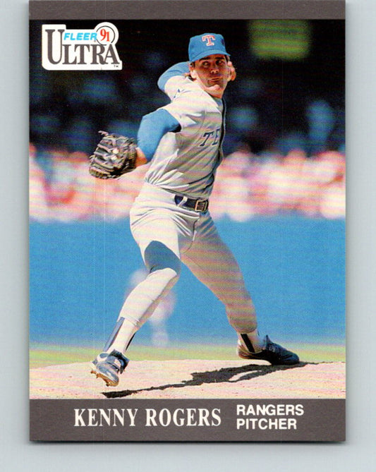 1991 Ultra #353 Kenny Rogers Mint Texas Rangers