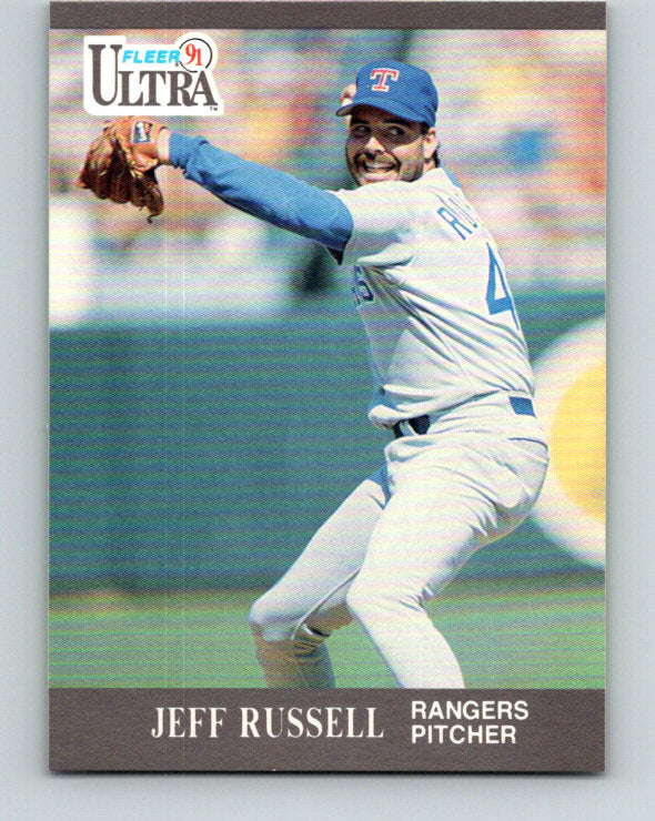 1991 Ultra #354 Jeff Russell Mint Texas Rangers