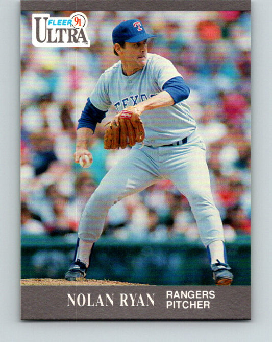 1991 Ultra #355 Nolan Ryan Mint Texas Rangers