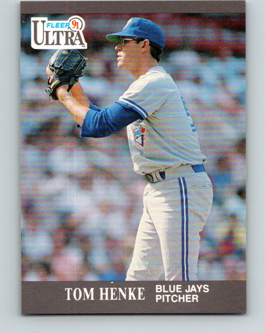 1991 Ultra #362 Tom Henke Mint Toronto Blue Jays