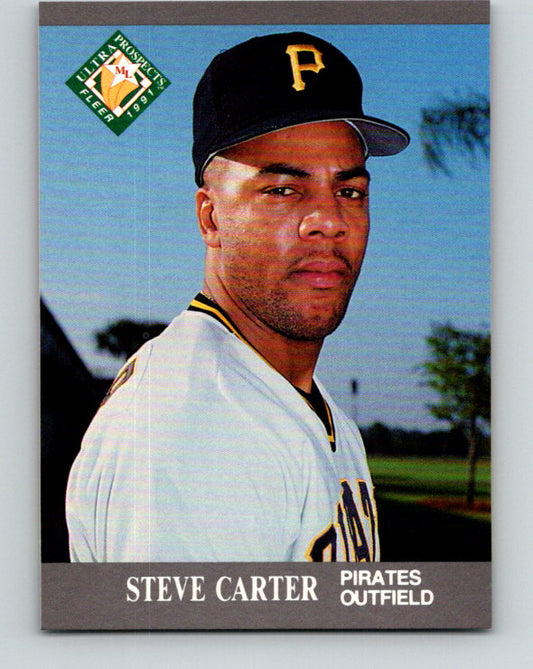 1991 Ultra #374 Steve Carter MLP Mint Pittsburgh Pirates