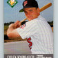 1991 Ultra #382 Chuck Knoblauch MLP Mint Minnesota Twins