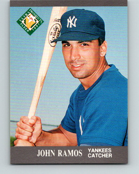 1991 Ultra #385 John Ramos MLP Mint RC Rookie New York Yankees