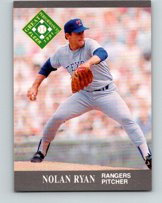 1991 Ultra #395 Nolan Ryan EP Mint Texas Rangers