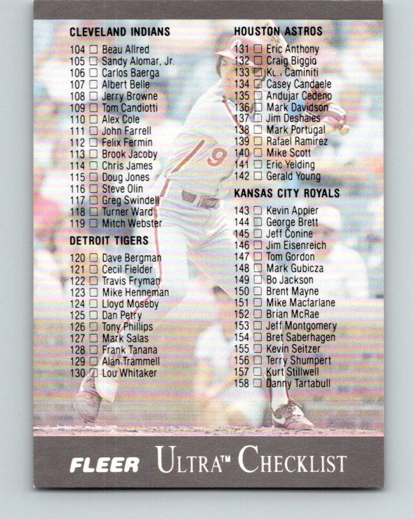 1991 Ultra #398 Von Hayes Mint Philadelphia Phillies