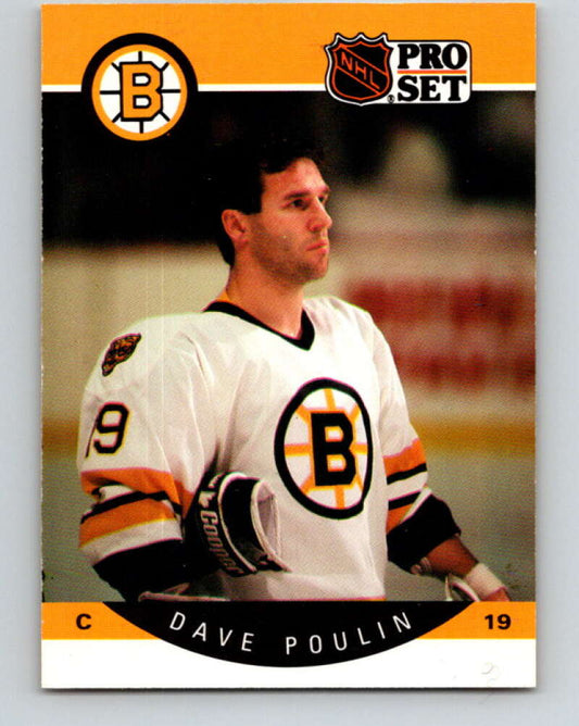 1990-91 Pro Set #13 Dave Poulin Mint Boston Bruins