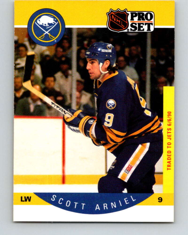 1990-91 Pro Set #18 Scott Arniel Mint Buffalo Sabres